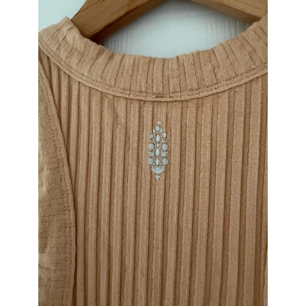 Free‎ People Intimately Racerback Camel Tank Boho Loungewear